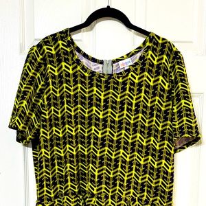 LuLaRoe Amelia Dress 3XL XXXL EUC
